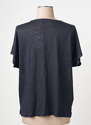 Tricou albastru MANGO femeie