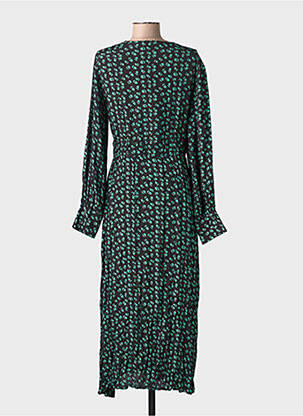 Rochie lungă verde MANGO femeie