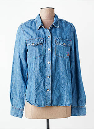 Cămașă cu mâneci lungi albastru DELAHAYE femme