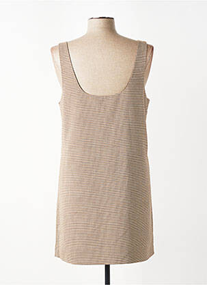 Rochie scurtă fără mâneci fără mâneci maro ONLY femeie