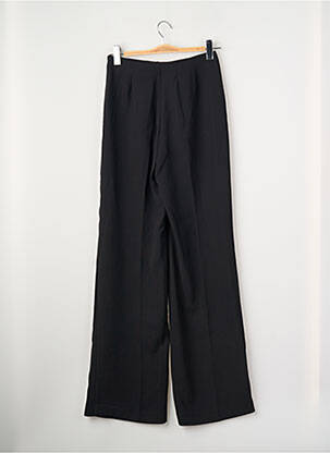 Pantalon larg negru MANGO femeie