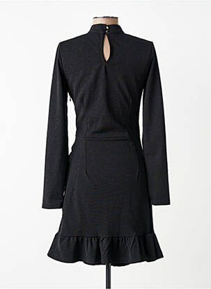 Rochie lungă negru MORGAN femeie