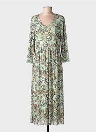 Rochie lungă verde STREET ONE femeie