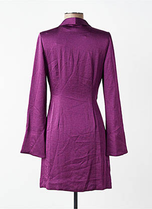 Rochie midi violet MANGO femeie