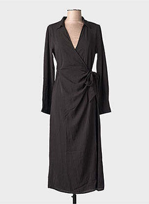Rochie lungă negru JACQUELINE DE YONG femeie