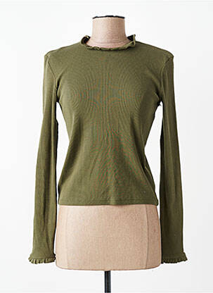 Tricou verde MANGO femeie