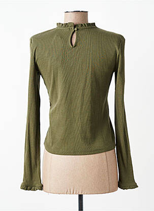 Tricou verde MANGO femeie