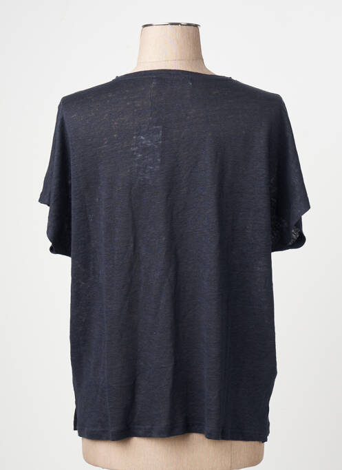 Tricou albastru MANGO femme