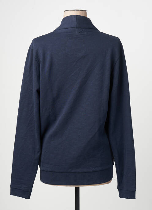 Vestă cu mâneci lungi albastru TOM TAILOR homme