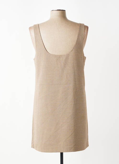 Rochie scurtă fără mâneci fără mâneci maro ONLY femme