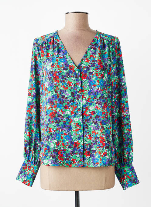 Cămașă mâneci lungi mâneci lungi verde ONLY femme