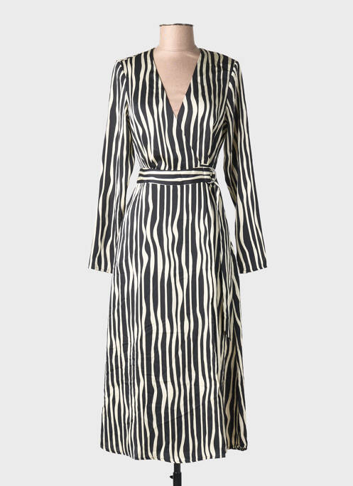 Rochie lungă negru MANGO femme