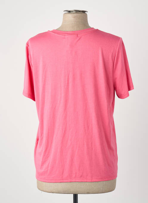 Tricou roz PIECES femme