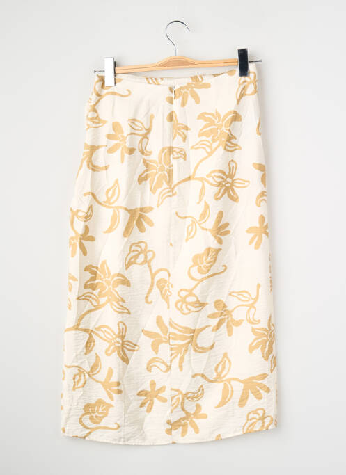 Fustă midi bej MANGO femme