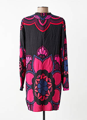 Rochie midi roz SUPERDRY femeie