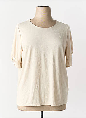 Tricou bej TOM TAILOR femeie
