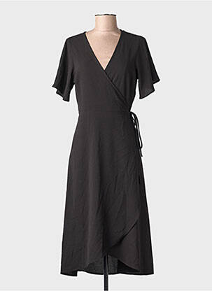 Rochie scurtă guler în v negru VERO MODA femeie