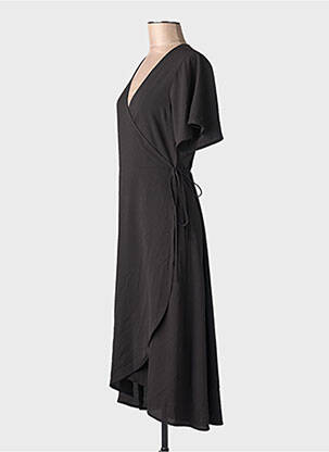 Rochie scurtă guler în v negru VERO MODA femeie