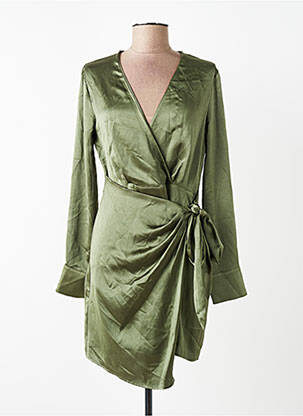 Rochie lungă verde MANGO femeie
