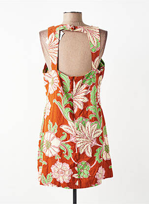 Rochie scurtă maro MANGO femeie