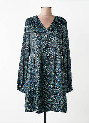 Rochie midi mâneci lungi mâneci lungi albastru VILA femeie