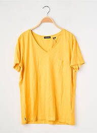 Tricou galben SUPERDRY femeie