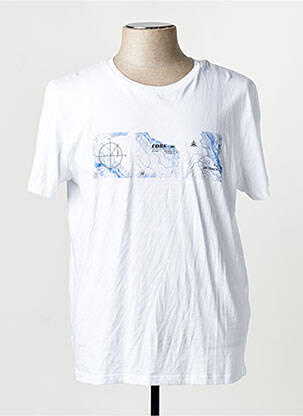 Tricou mâneci scurte mâneci scurte alb JACK & JONES homme