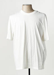 Tricou guler rotund mâneci scurte alb JACK & JONES homme