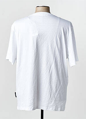 Tricou guler rotund mâneci scurte alb JACK & JONES bărbat