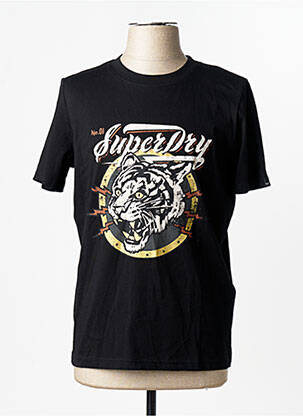 Tricou negru SUPERDRY femeie
