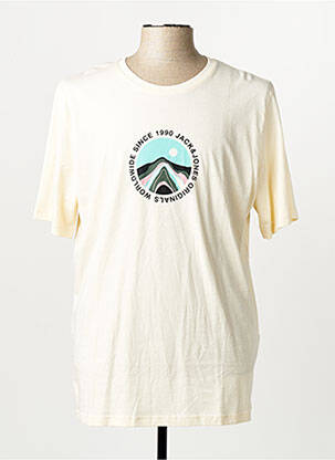 Tricou alb JACK & JONES homme
