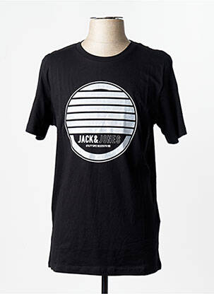 Tricou negru JACK & JONES bărbat