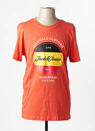 Tricou portocaliu JACK & JONES bărbat
