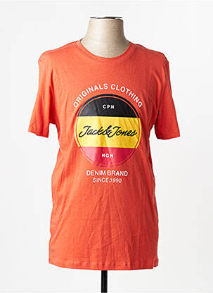 Tricou portocaliu JACK & JONES homme