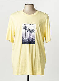 Tricou galben JACK & JONES homme