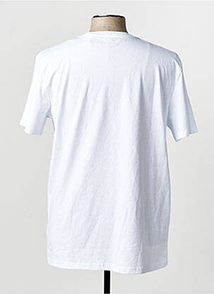 Tricou alb MONSIEUR TSHIRT bărbat