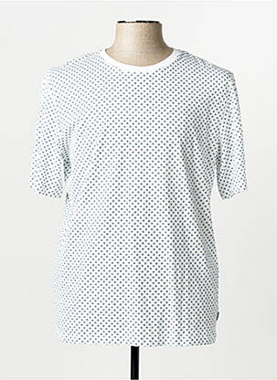 Tricou alb JACK & JONES bărbat
