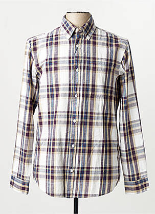 Cămașă cu mâneci lungi maro JACK & JONES bărbat