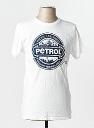 Tricou alb PETROL INDUSTRIES bărbat