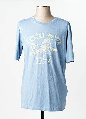 Tricou albastru JACK & JONES bărbat