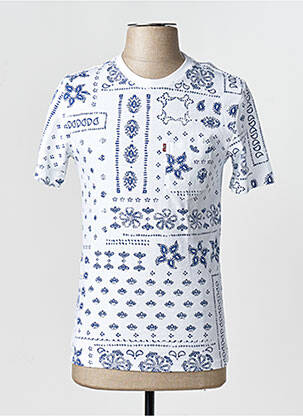 Tricou alb LEVI'S bărbat