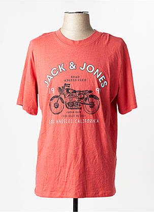 Tricou roșu JACK & JONES homme
