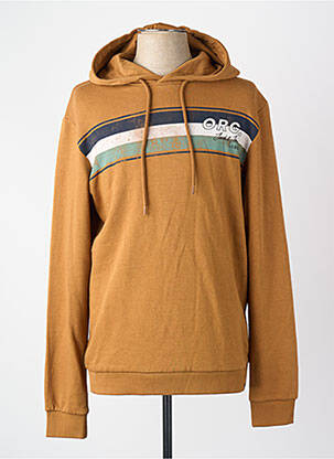 Hanorac cu glugă maro JACK & JONES bărbat