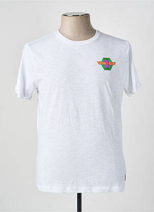 Tricou alb PETROL INDUSTRIES bărbat