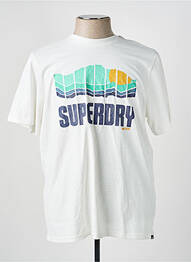 Tricou alb SUPERDRY homme