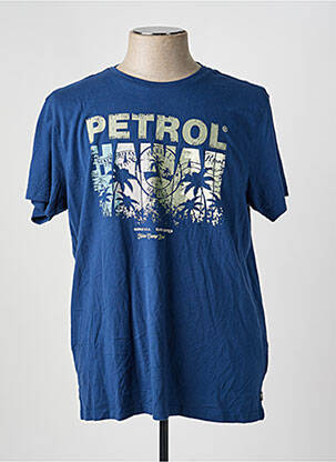 Tricou albastru PETROL INDUSTRIES bărbat