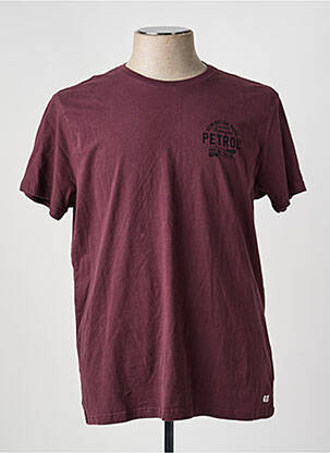 Tricou roșu PETROL INDUSTRIES bărbat