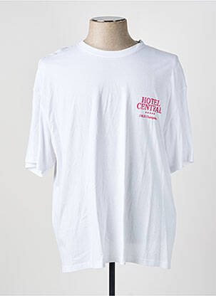 Tricou alb JACK & JONES bărbat