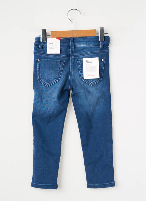 Blugi cu croială slim albastru S.OLIVER fille
