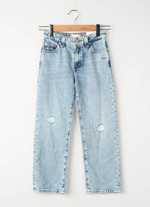Blugi boyfriend albastru TOMMY HILFIGER fille